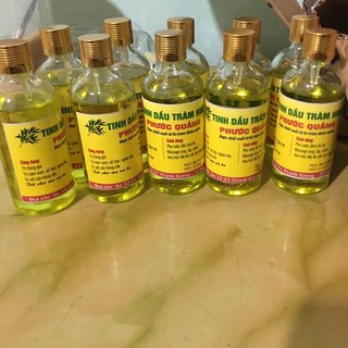 Chai Tinh dầu tràm Phước quảng chai tròn 100ml