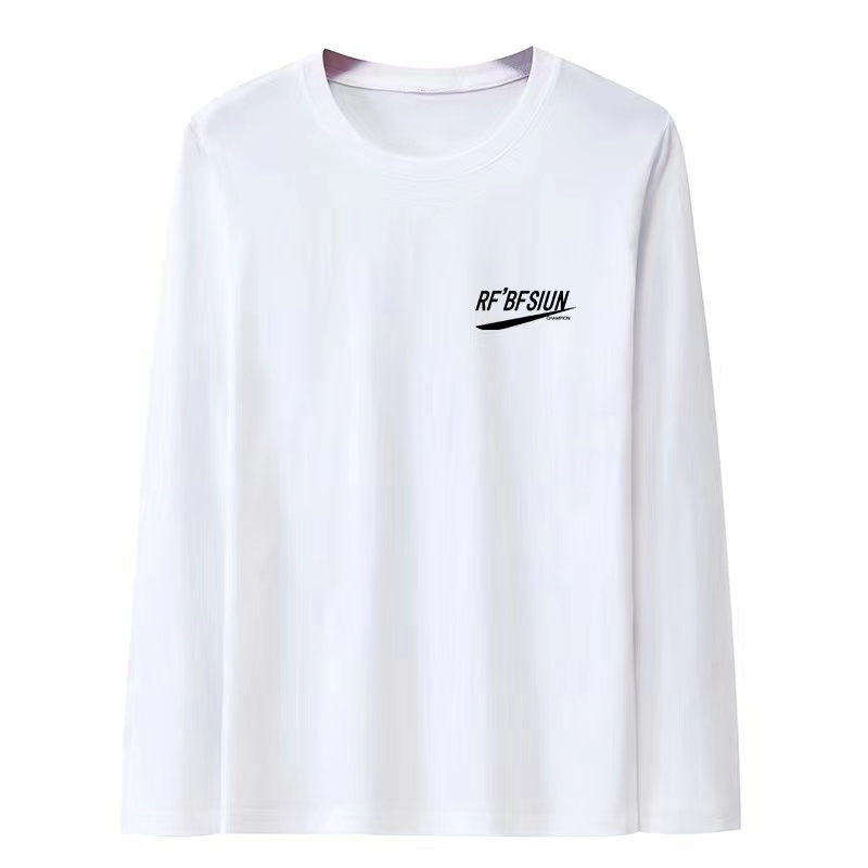 Áo Thun Tay Dài Cổ Tròn Dáng Ôm In Họa Tiết Thời Trang Xuân Thu Cho Nam