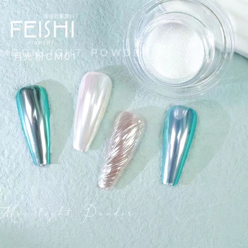 Bột tráng gương ánh trai siêu sáng trang trí nail