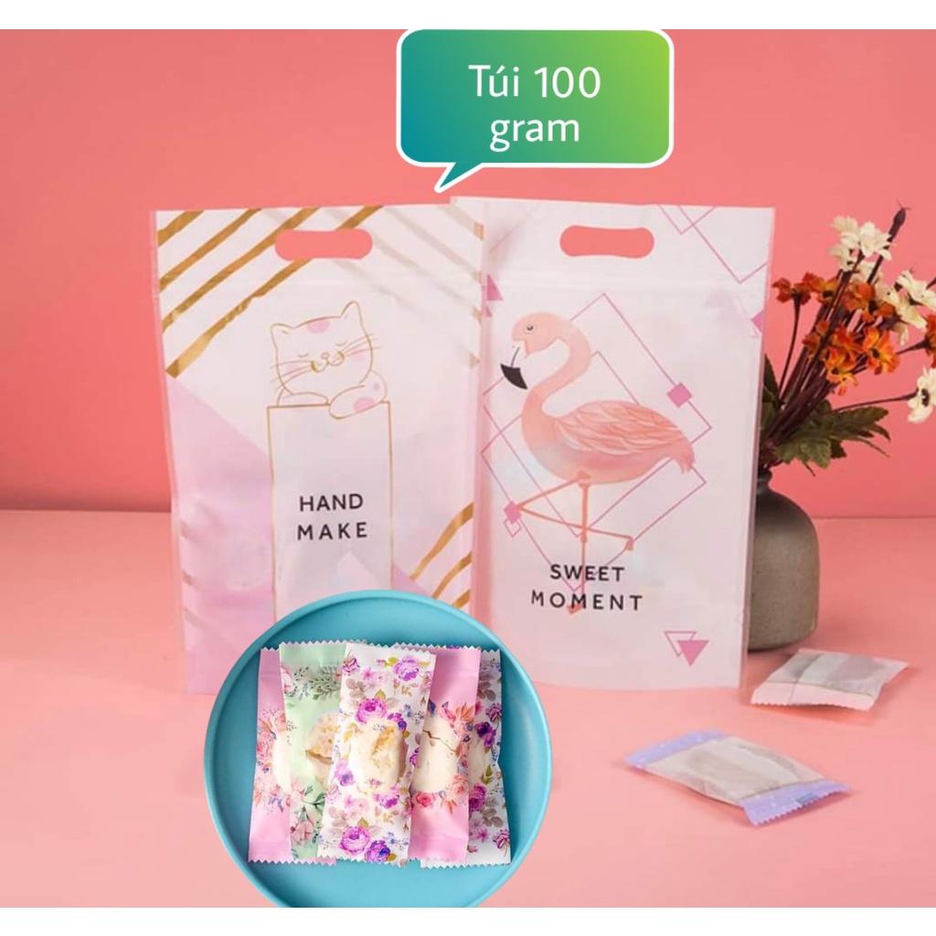 Kẹo nougat , Kẹo hạnh phúc, nougat sữa hạt ,ăn kiêng, ăn vặt thơm ngon Healthy mix vị nhiều hạt mềm dẻo
