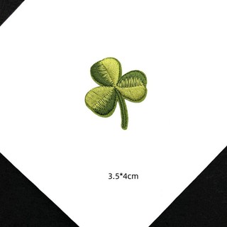 Sticker Ủi Thêu Hình Cỏ Ba Lá