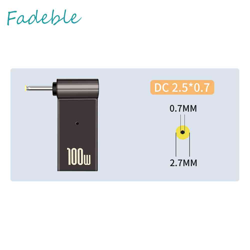 Đầu Nối Nguồn USB Type-C 100W Cho Laptop