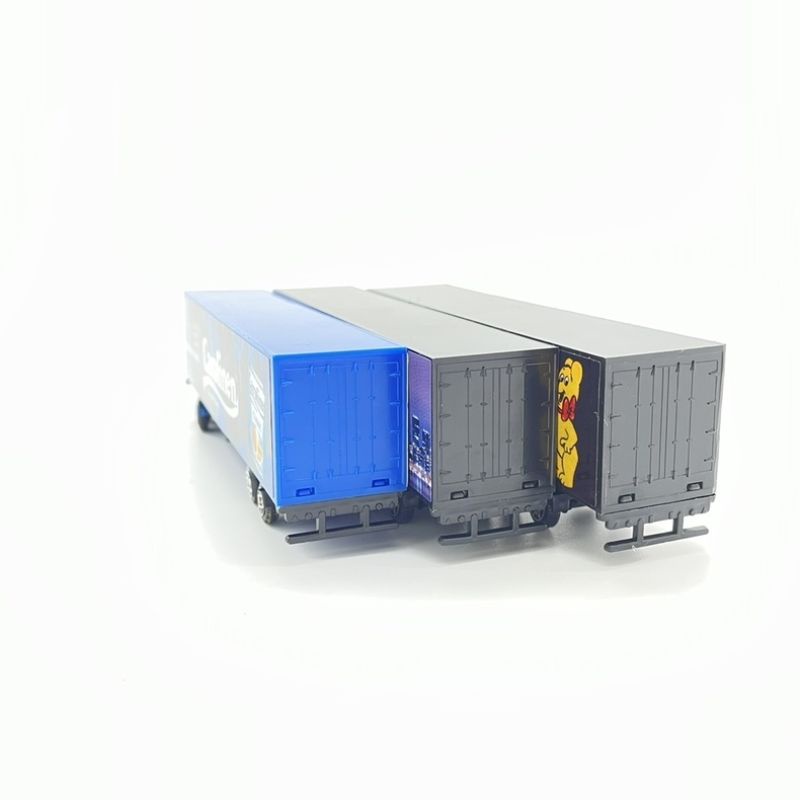 Mô hình xe tải Container hợp Kim 1:87