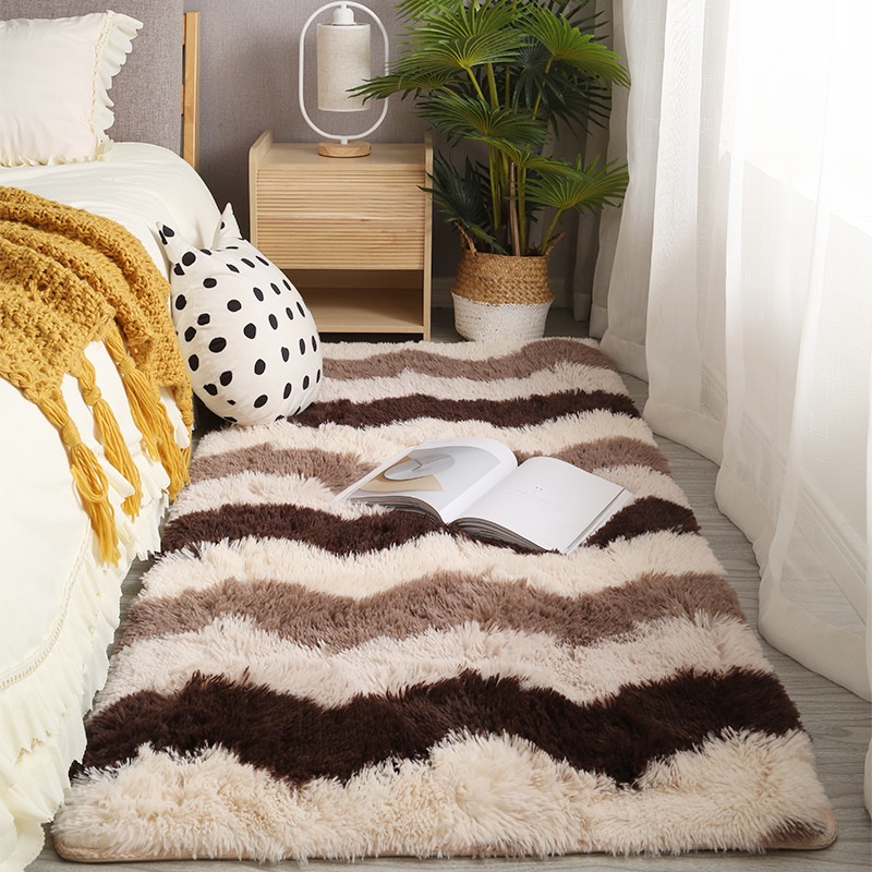 Thảm Lông Trải Sàn Phòng Ngủ - Thảm Lót Sàn Sofa