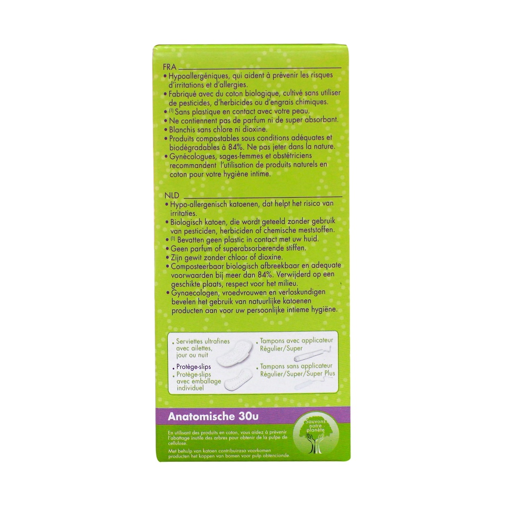 Băng vệ sinh hữu cơ hàng ngày Silvercare Organic Cotton Pantyliners