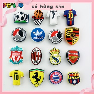 ✦khóa lỗ giày✦phụ kiện trang trí giày crocs hình hoa/giày bóng đá/đá