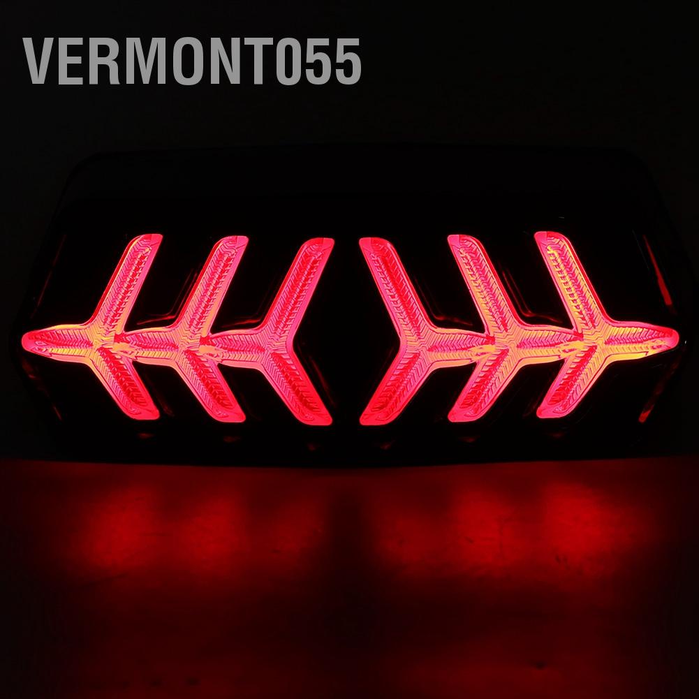 Có thể bán buôn Đèn hậu xe máy với đèn báo rẽ Phù hợp Honda MSX125 CBR650F CTX700 CTX700N Vermont055 Hàng giao ngay