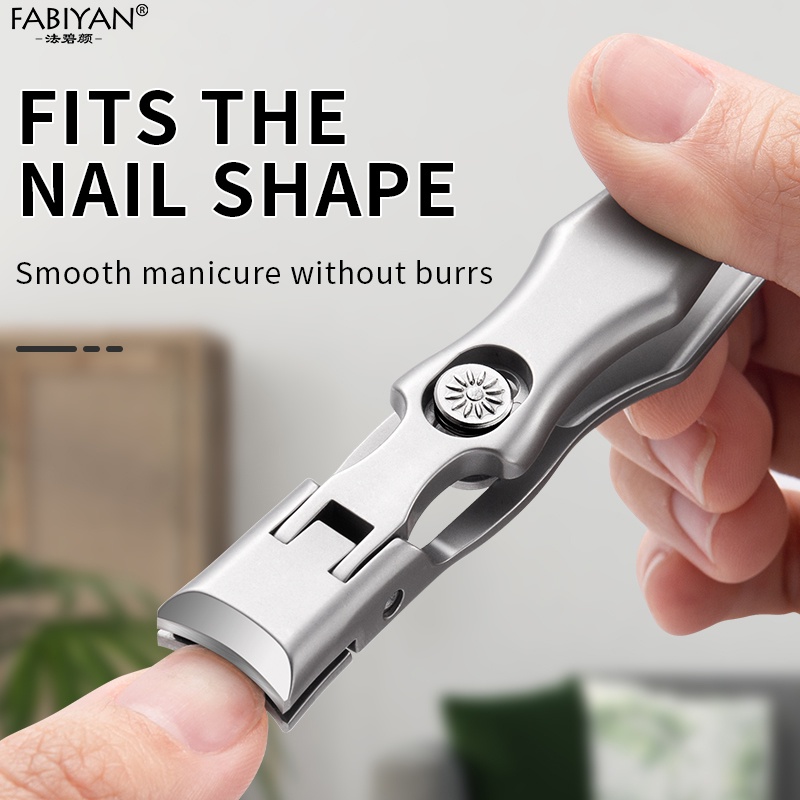 Kềm cắt móng tay FABIYAN bằng thép không gỉ 420
