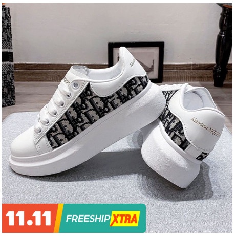 Giày Sneaker Alexander Mc Queen Trắng Diro Thấp, Giày Thể Thao MCQ Dior Nam Nữ hót 2022