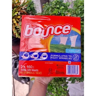 Set 2 hộp giấy thơm bounce mỹ 320 tờ
