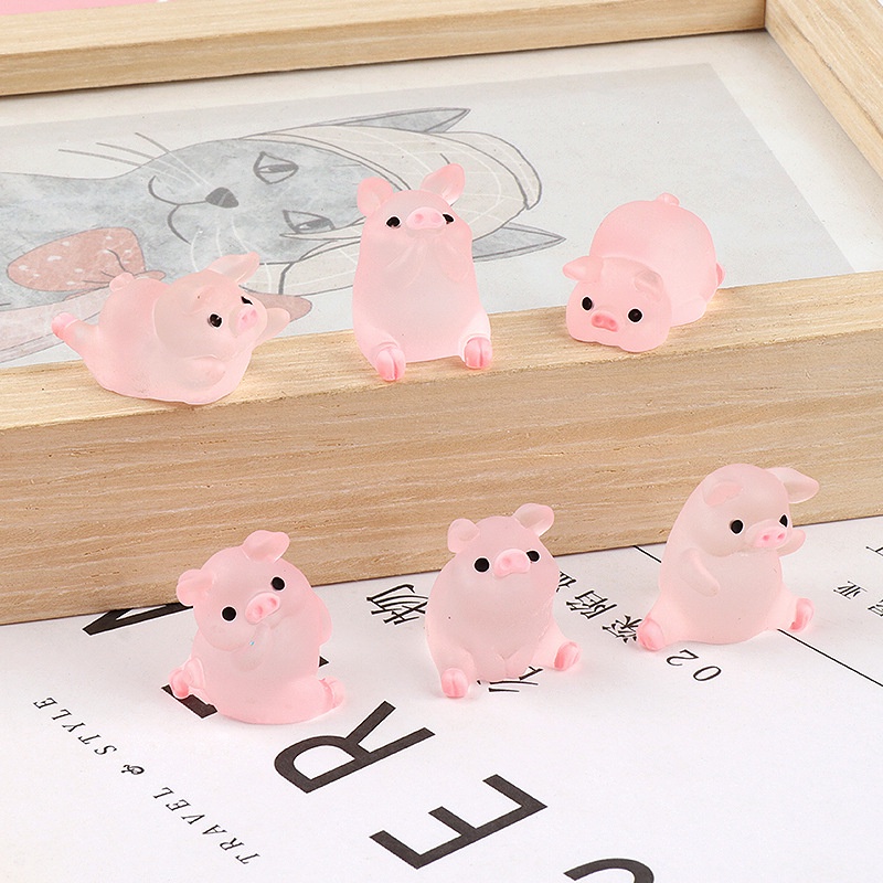 Crocs Jibbitz Crocs Charm Phụ Kiện Khóa Giày Crocs Diy Trang Trí Điện Thoại Hình Giày Crocs Jibbitz Charm Pig