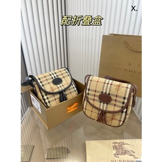 Túi Đeo Vai / Túi Xách / Túi Xách Mini Burberry Có Khóa Kéo Phong Cách Thể Thao Thời Trang