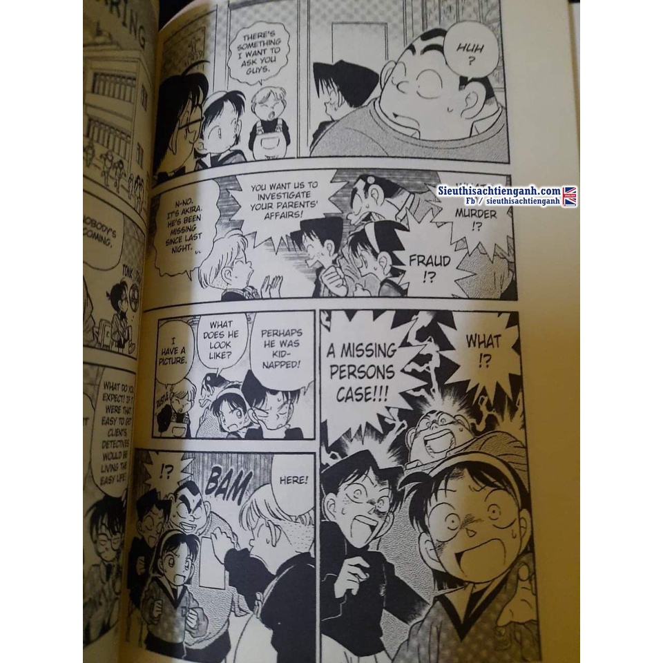 Thám tử lừng danh Conan - 12q - tiếng Anh