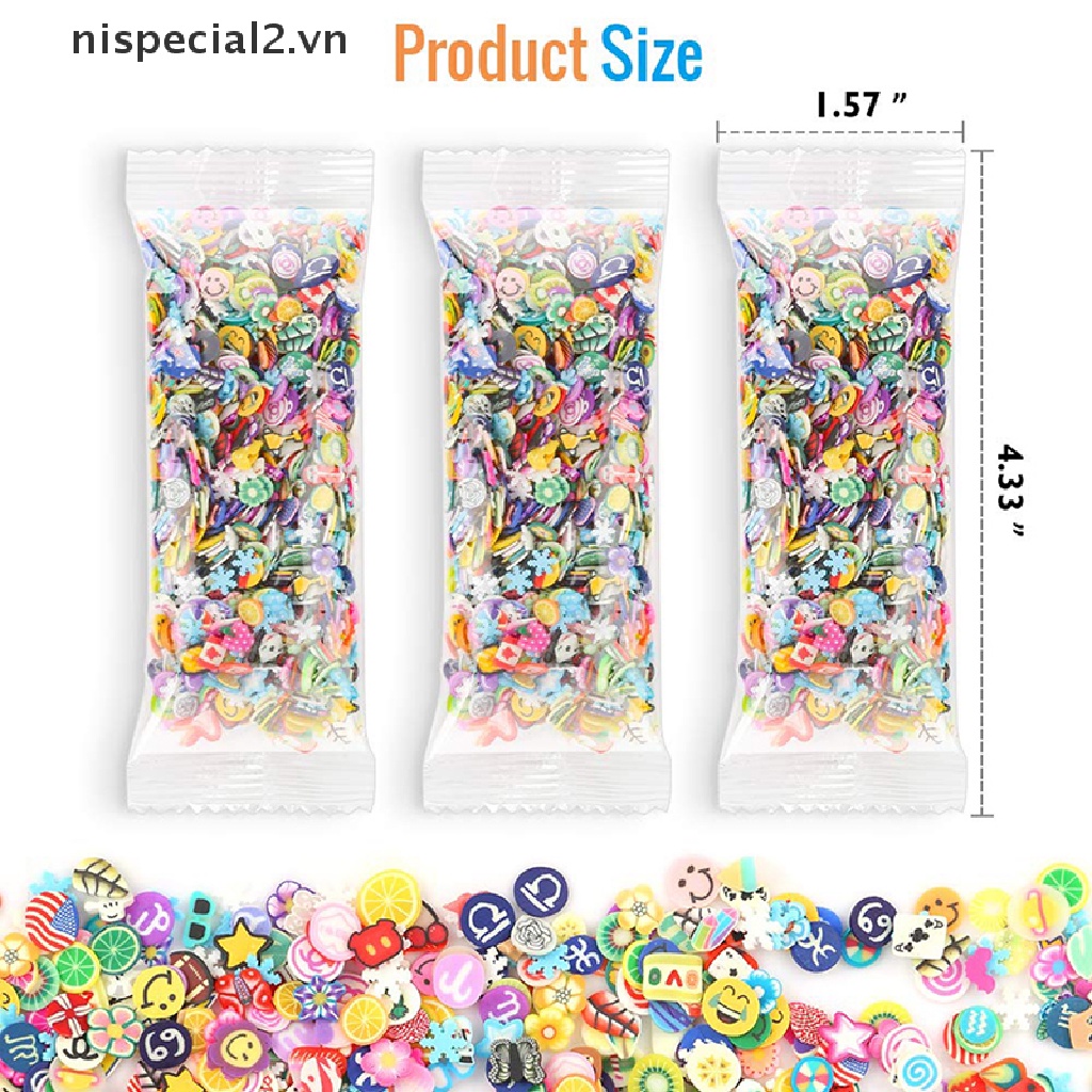 Set 2 / 1000 Khuôn Làm Móng Nghệ Thuật Diy Hình Trái Cây