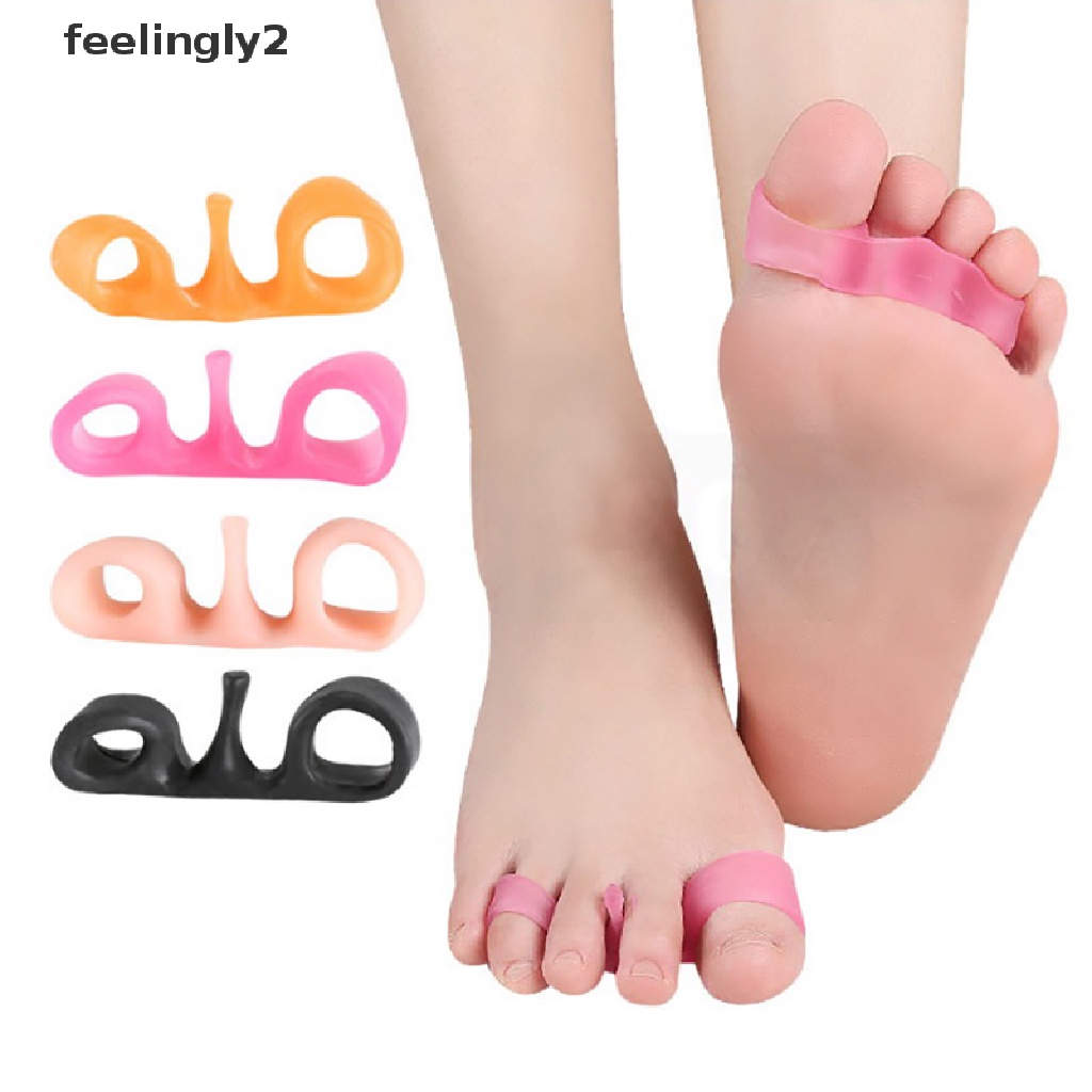 1 Cặp Nẹp Chỉnh Hình Ngón Chân Bốn Lỗ Hình Ốc Sên Giảm Đau