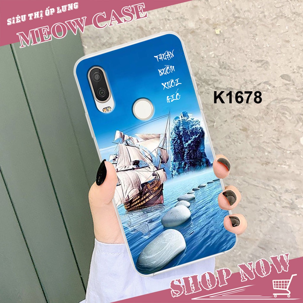 Ốp dẻo trong Vsmart Active 1 / Active 1 Plus / Active 1+ in hình thư pháp siêu đẹp,siêu chất lượng