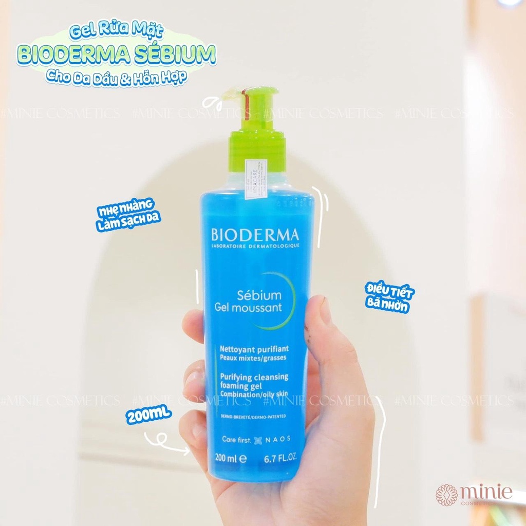 GEL RỬA MẶT SEBIUM GEL MOUSSANT