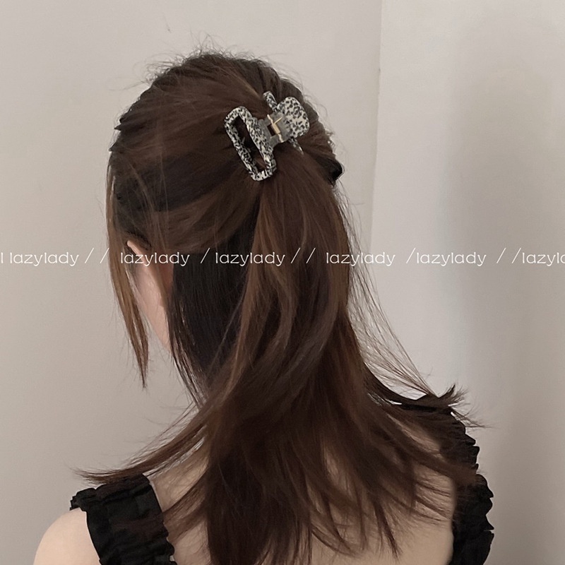 Kẹp Tóc Hình Vuông Cỡ Nhỏ 6cm Dày Dặn Thiết Kế Tinh Tế Thời Trang