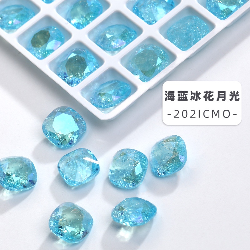 Bộ 9 Mũi Khoan Kính Đáy Nhọn Hình Vuông Chuyên Dụng