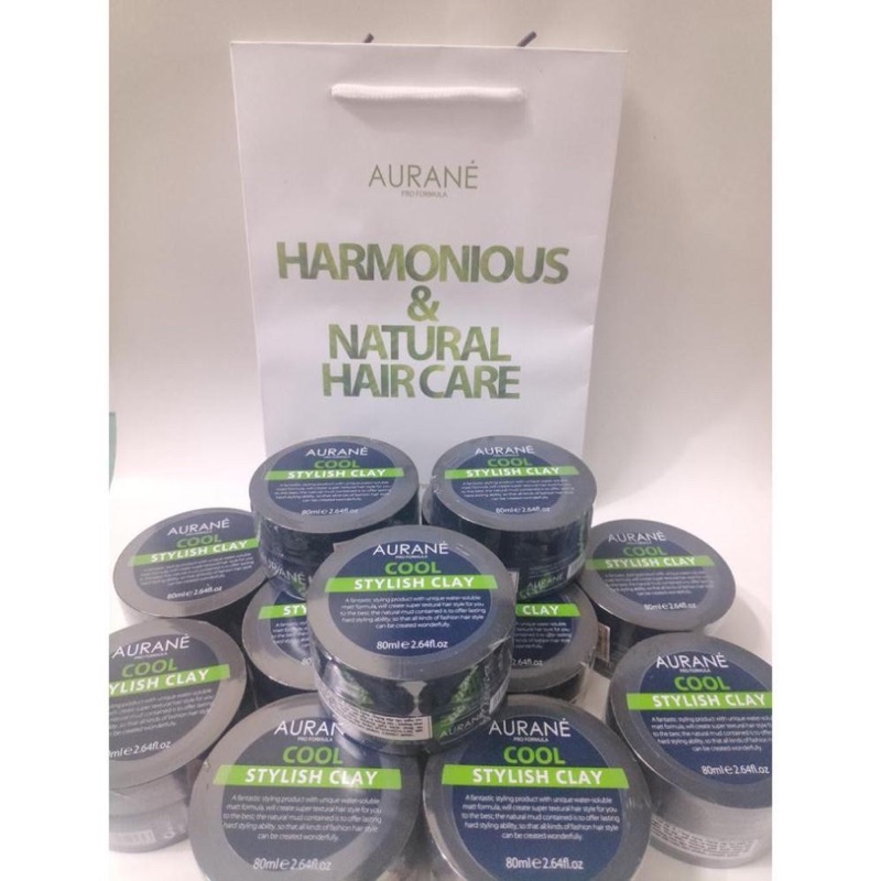 Sáp vuốt tóc Aurane Cool Stylish Clay - 80g