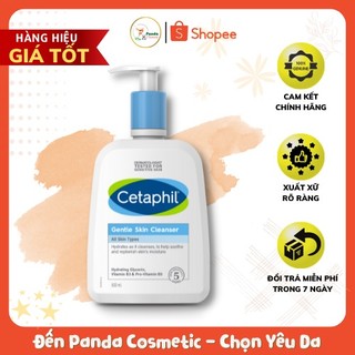 Sữa rửa mặt cetaphil dịu nhẹ không xà phòng gentle skin cleanser 125ml 500ml