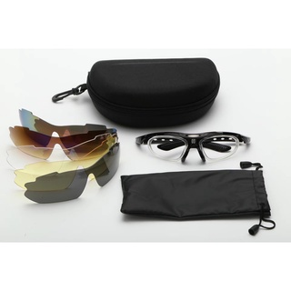Set 5 Kính Mát Phân Cực Dạng Kẹp Có Thể Tháo Rời Tiện Dụng Khi Đạp Xe / Chơi Thể Thao Cho Nam