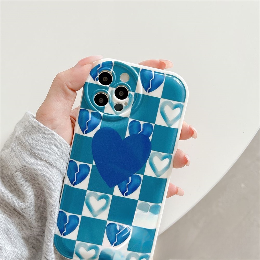 Ốp Điện Thoại Đệm Khí Họa Tiết Kẻ Sọc Cho Iphone6 6splus 7 7plus 8 8plus XR x xs 12 11 pro max plus 13 promax-5012