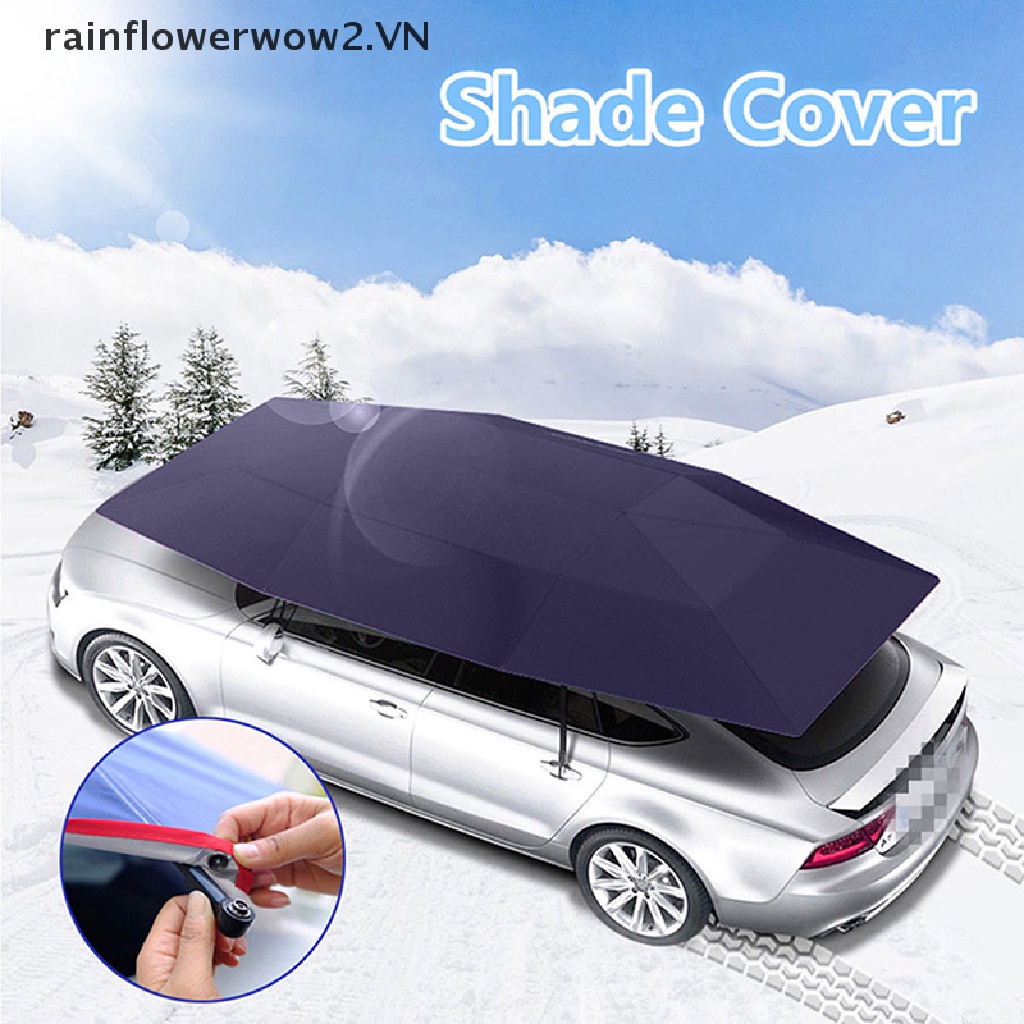 Dù Bạt Che Nắng Chống Tia UV Chống Nước Thông Dụng Cho Xe Hơi Kích Thước 4X2.1M