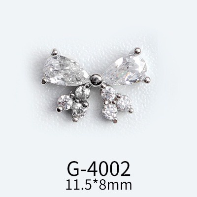 Charm nơ đính đá cao cấp mẫu mới 2022 hot trend