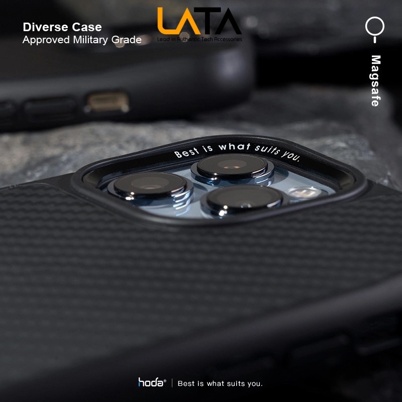 Ốp lưng Diverse w Magsafe HODA cho iPhone 13 Pro Max