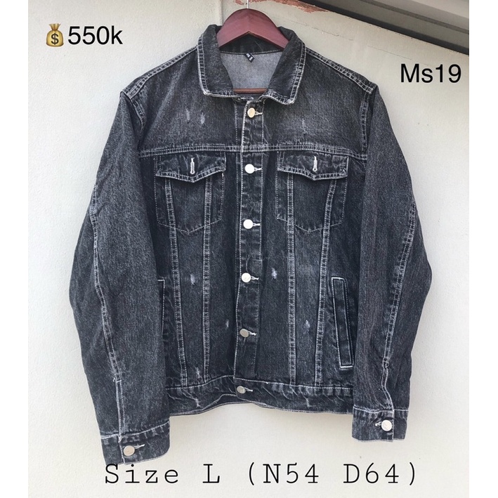 ÁO KHOÁC DENIM JEANS 2HAND CÓ SẴN