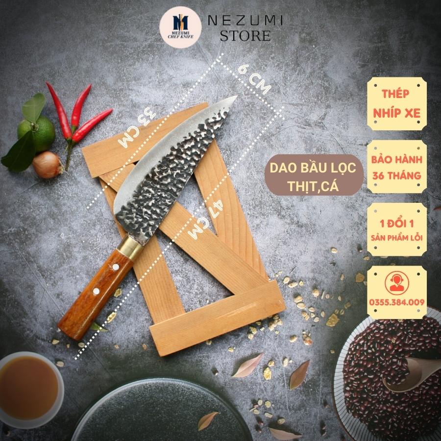Dao Bầu Nhíp Xe Lọc Thịt, Cá Đa Năng Tiện Dụng