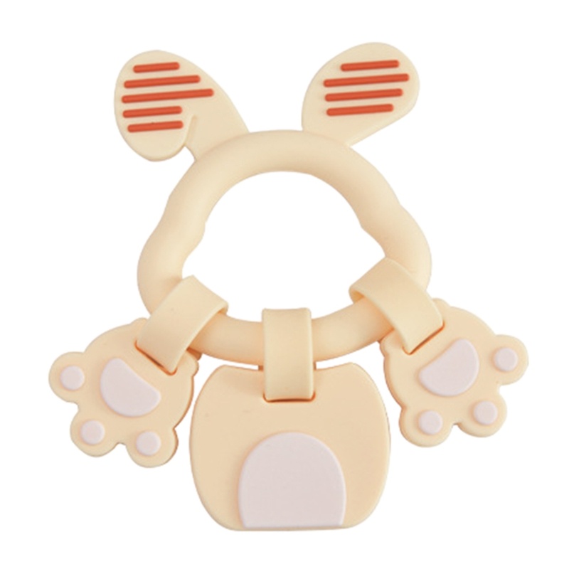 Vòng Tay Đồ Chơi Ngậm Mọc Răng Bằng Silicon Kiểu Hoạt Hình Dễ Thương Cho