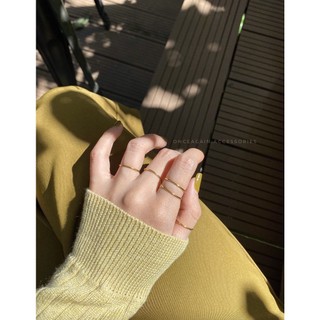 Nhẫn trơn | ONCEAGAIN.ACCESSORIES |