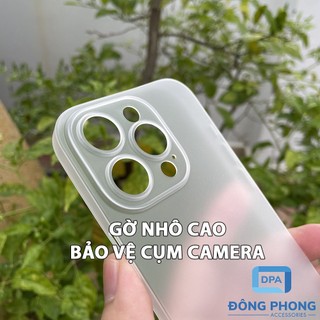 Combo 2 Ốp Lưng Trong Nhám Unibody iPhone 14 Pro Siêu Mỏng