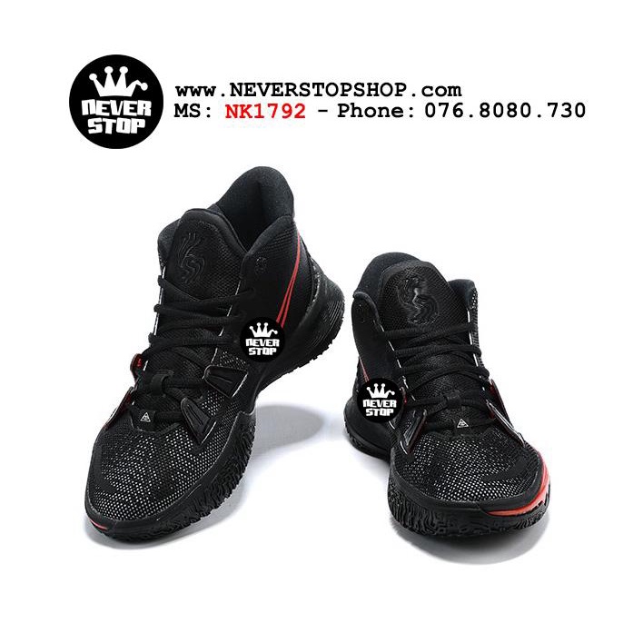 Giày bóng rổ KYRIE 7 BRED nam cổ cao chuyên sân outdoor giá tốt bản chuẩn đẹp nhất | NeverStopShop.com