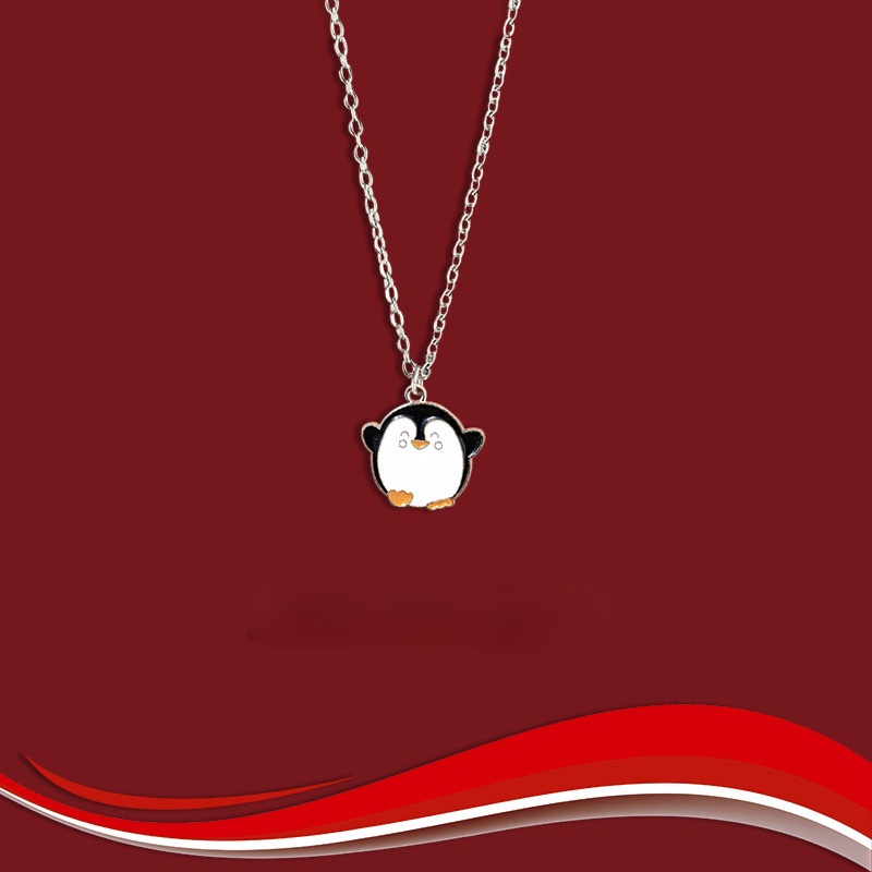 Vòng cổ Mặt Gấu Koala / Chim Cánh Cụt / Chim Cánh Cụt Hoạt Hình Siêu Dễ Thương