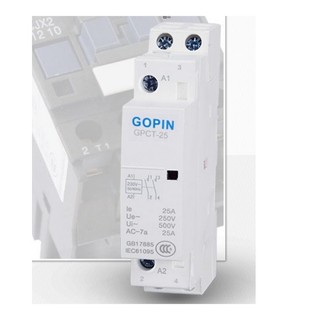 Khởi Động Từ 1 Pha Goping 25A-220V Contactor (Xám)