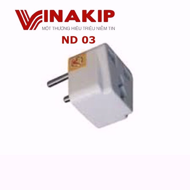 Đầu nối 3 cực đa năng 10A/250V VinaKip 10A