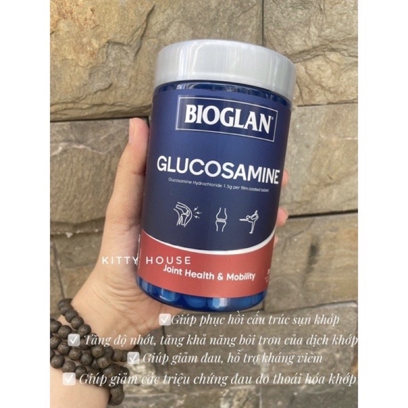 LỌ NHỰA CHỨA 200 VIÊN GLUCOSAMIN 1500MG BIOGLAN CHÍNH HÃNG
