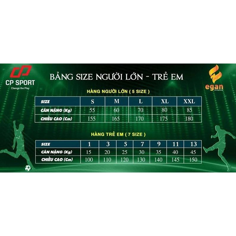 Quần Áo Bóng Đá CP SPORT Ryder Cao Cấp .Áo Bóng Đá Không Logo Thầm Hút Mồ Hôi