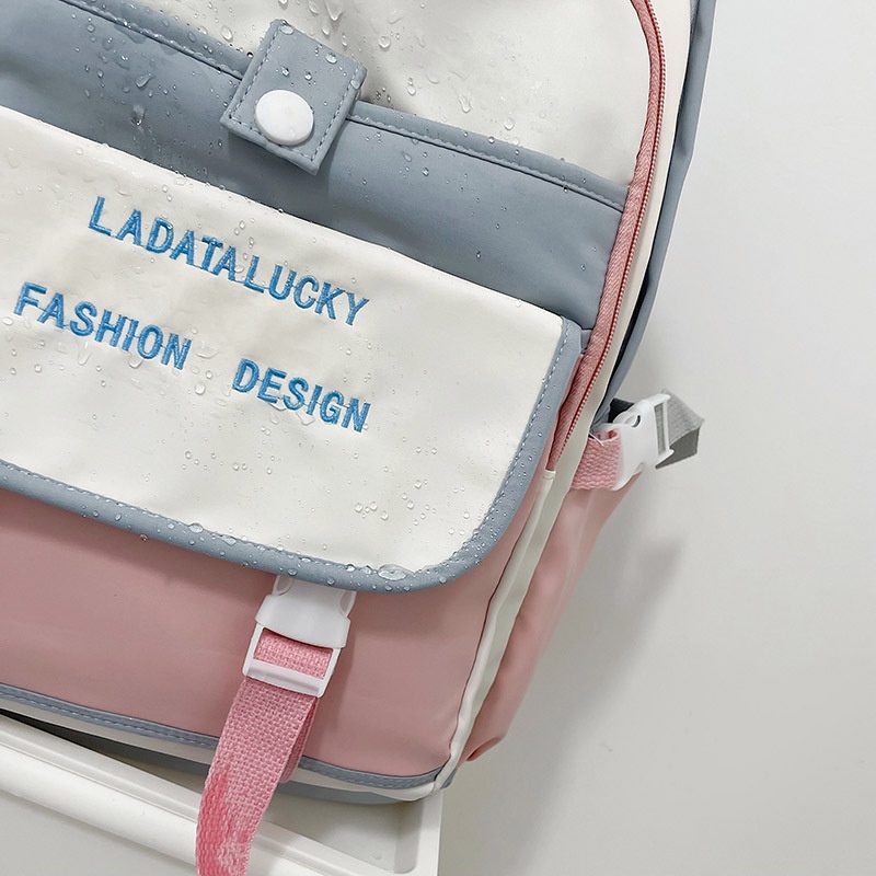 Ba Lô Đi Học Mẫu Mới 2022 Phong Cách Tối Giản Nhật Bản Cho Nữ