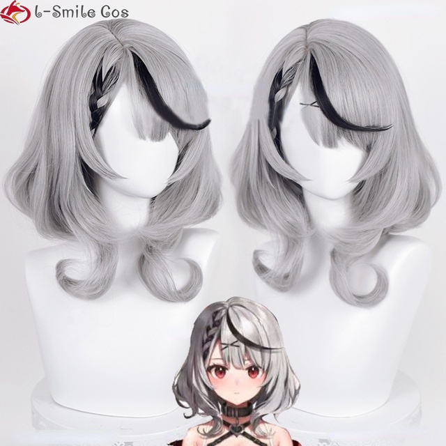 Tóc Giả Hóa Trang Nhân Vật Misscoo VTuber NOCTYX Vox Akuma Mysta Uki Violeta Ike Eveland Alban Knox Sonny Brisko Petra Gurin Fulgur Ovid