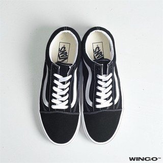 (Giày Chính Hãng) Old Skool Canvas Black