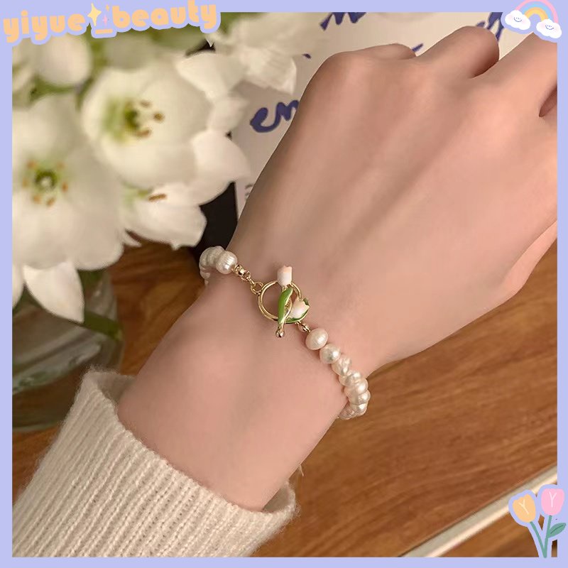 Vòng Tay Ngọc Trai Thiết Kế Sang Trọng Thời Trang Cao Cấp Cho Nữ