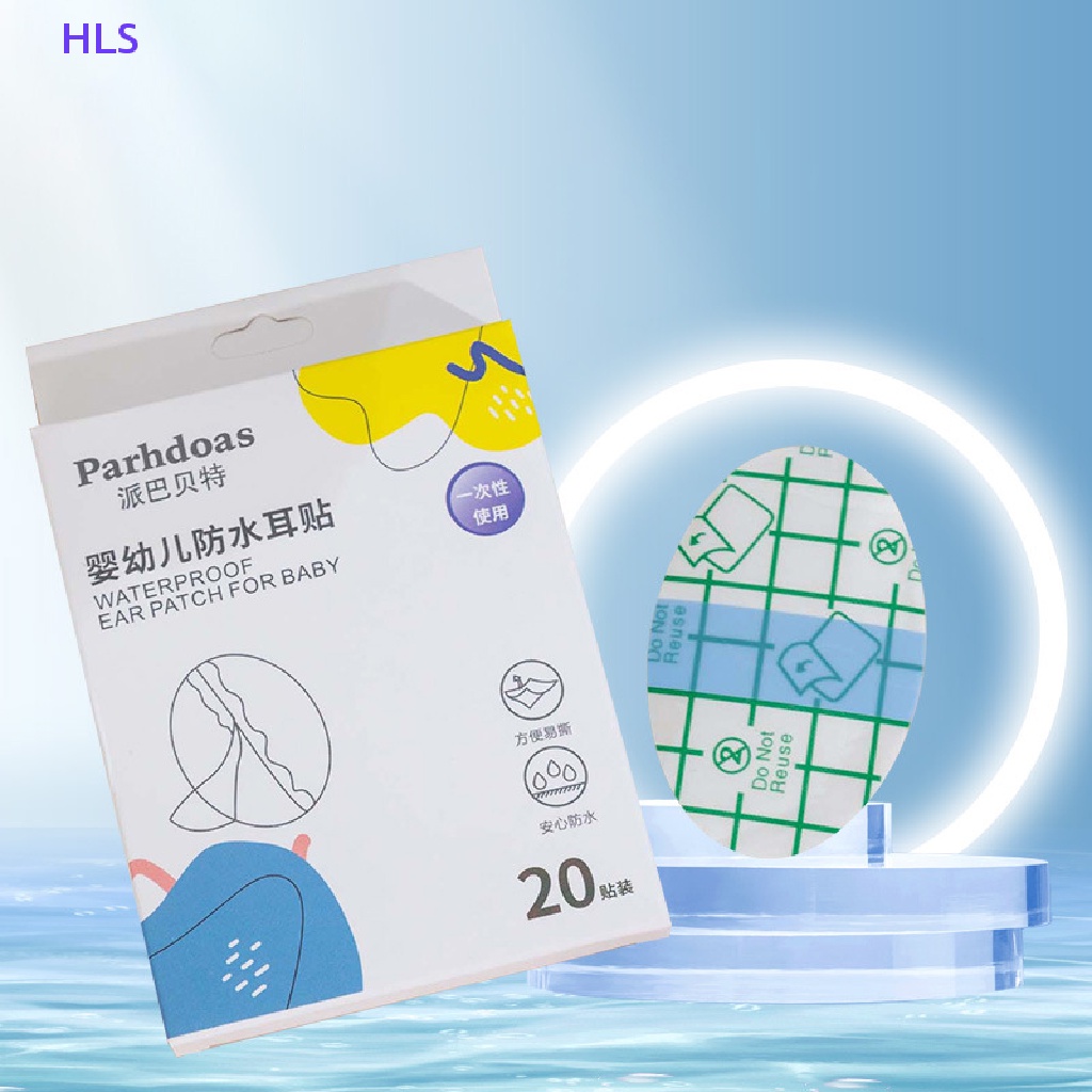 Bộ 20 Miếng Che Tai Chống Thấm Nước Dành Cho Bé Khi Đi Bơi