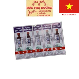 Dầu nóng thiên thảo 10ml - 1 hộp 10 chai