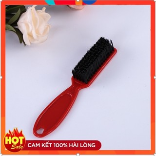 Chổi phủi tóc mini, phủi tóc barber cao cấp chuyên nghiệp - màu đỏ - màu đen