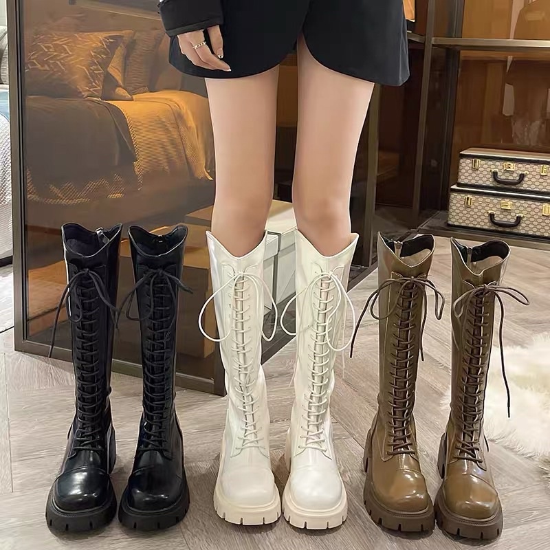 (CÓ SẴN) BỐT ĐÙI ĐAN DÂY - BOOTS CHIẾN BINH CAO CẤP