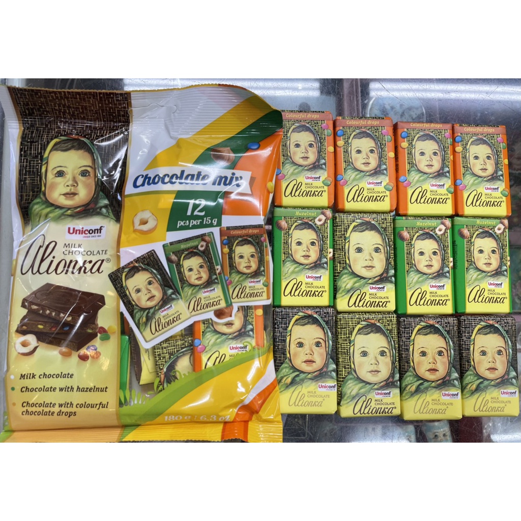 Socola thanh Nga - Chocolate hàng nội địa Nga đủ vị